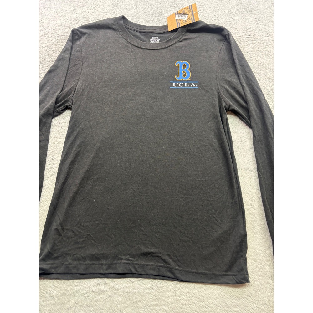 UCLA Bruins Mens Long Sleeve T-Shirt Black Size M NWT